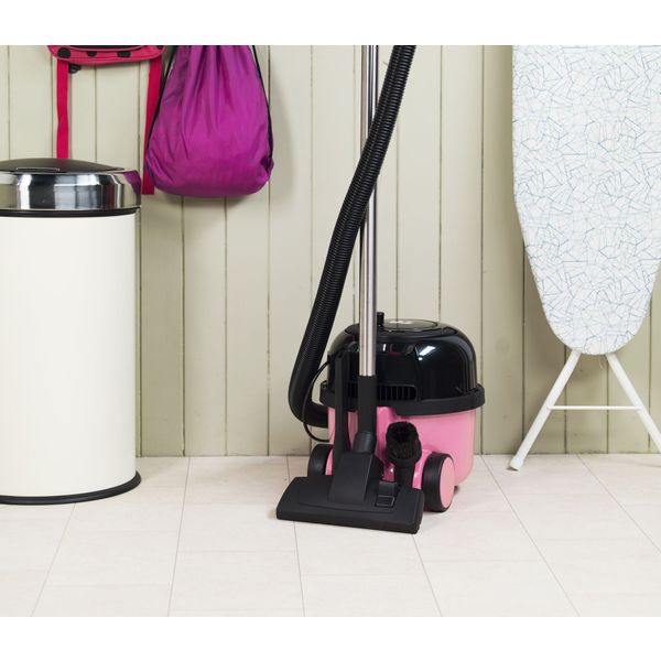 Numatic Hetty Compact HET160 Stofzuiger roze met kit AS0