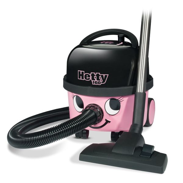 Numatic Hetty Compact HET160 Stofzuiger roze met kit AS0