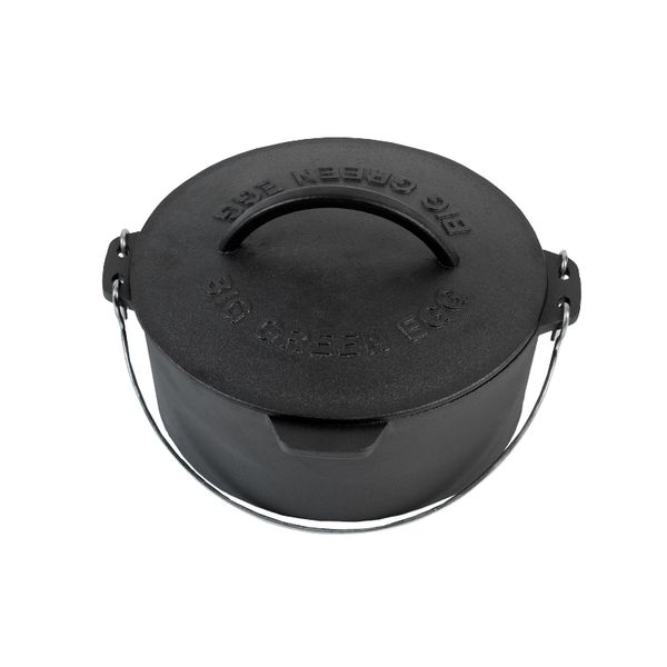 Big Green Egg Cast Iron Dutch Oven