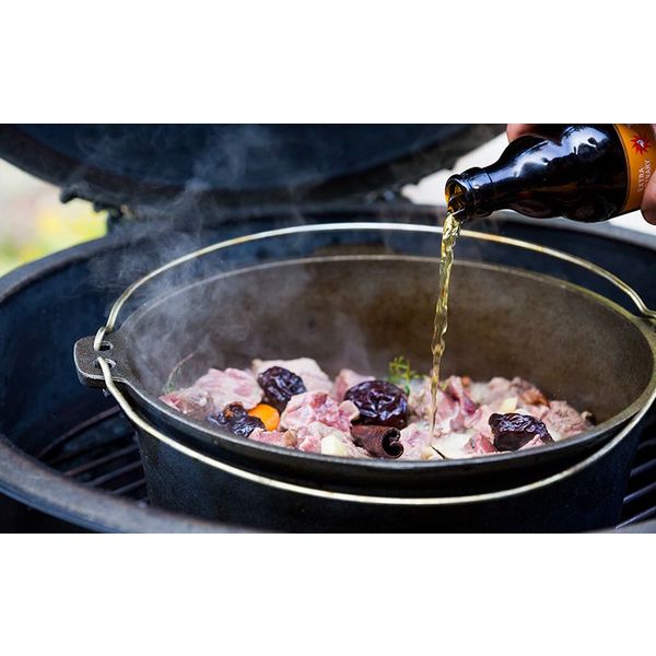 Big Green Egg Cast Iron Dutch Oven