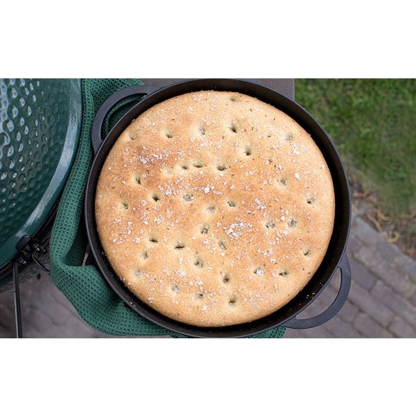 Big Green Egg Cast Iron Skillet voor 2XL, XLarge, Large