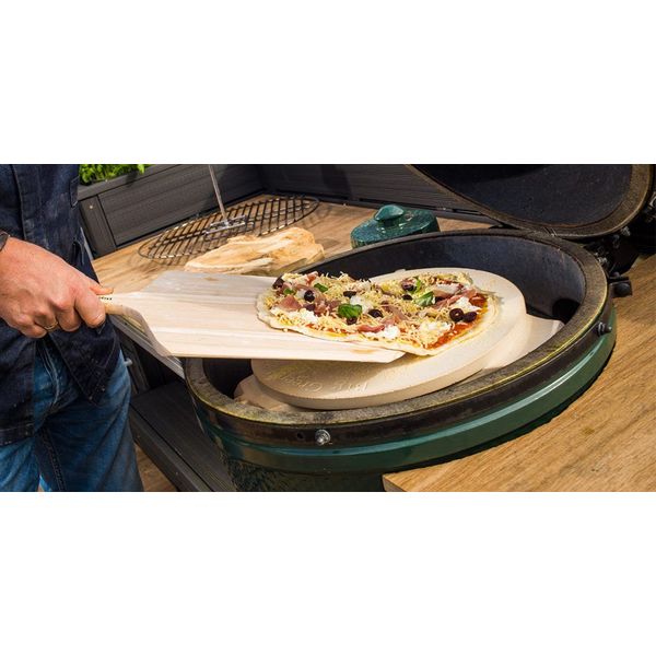 Big Green Egg Pizza en Baking Stone XL