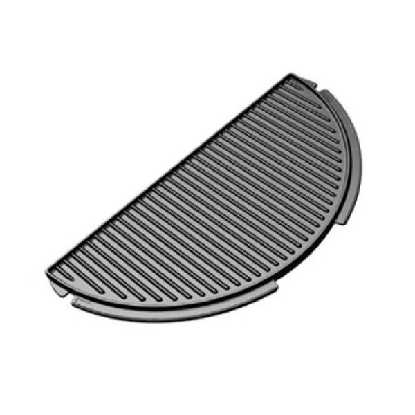 Big Green Egg Half Cast Iron Plancha Large