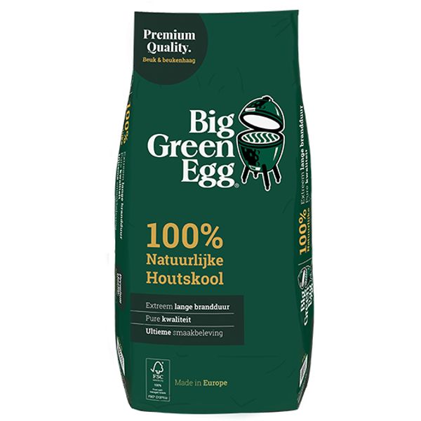 Big Green Egg 100% natuurlijke Houtskool 9kg