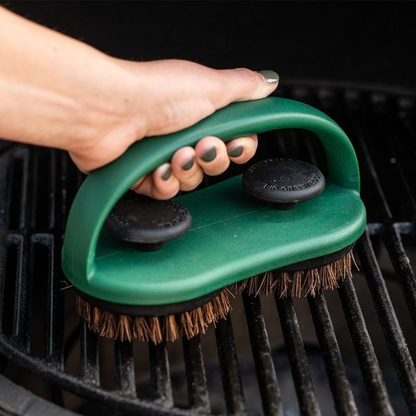 Big Green Egg Dual Brush Grid Scubber 