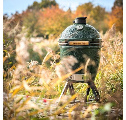 Celebrating The Medium Met Nest Integgrated Handler  Big Green Egg