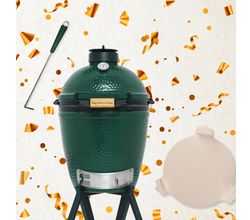 Celebrating The Medium Met Nest Integgrated Handler Big Green Egg