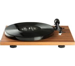 E1 BT AT3600L Platenspeler Voorversterkt Bluetooth Verzender - Walnoot Pro-Ject