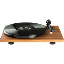 Pro-Ject E1 BT AT3600L Platenspeler Voorversterkt Bluetooth Verzender - Walnoot 