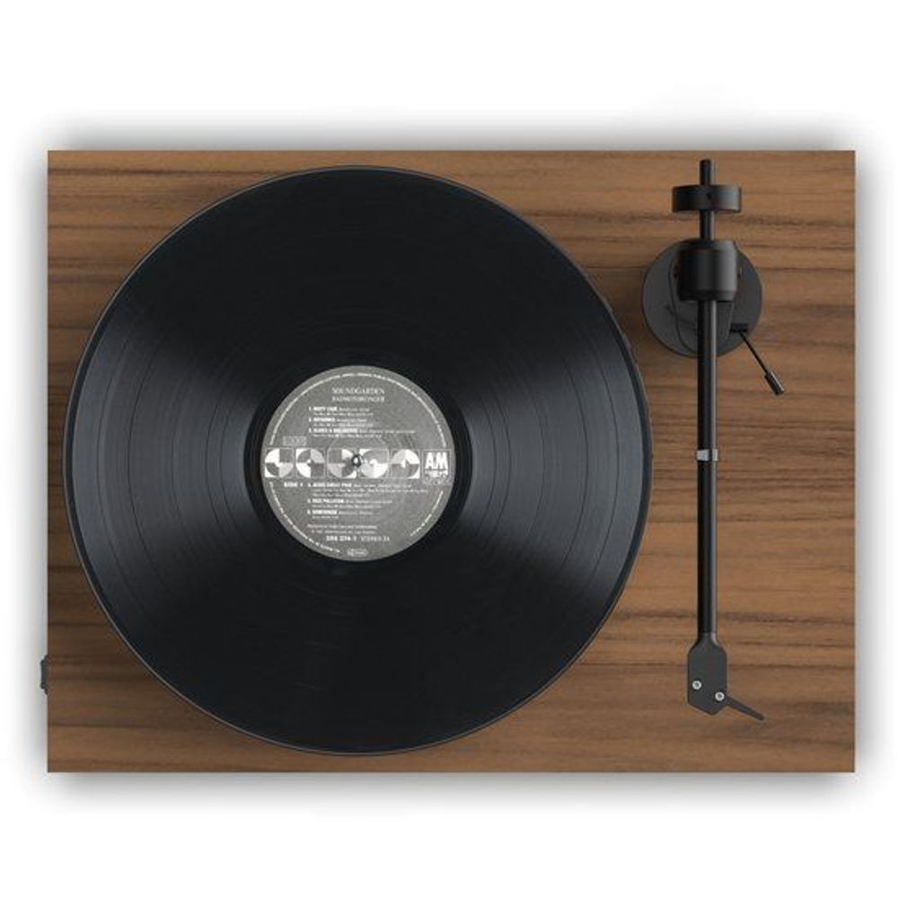 Pro-Ject Platenspeler E1 BT AT3600L Platenspeler Voorversterkt Bluetooth Verzender - Walnoot