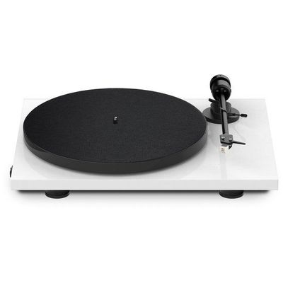 E1 BT AT3600L Platenspeler Voorversterkt Bluetooth Verzender - Wit  Pro-Ject