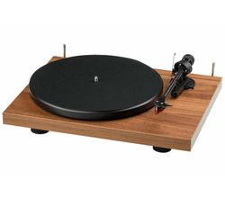 Debut E Carbon Phono 2M Red Platenspeler Voorversterkt Carbon Toonarm - Walnoot Pro-Ject