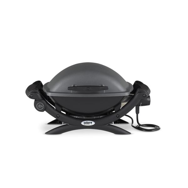 Weber Q 1400 elektrische barbecue donkergrijs