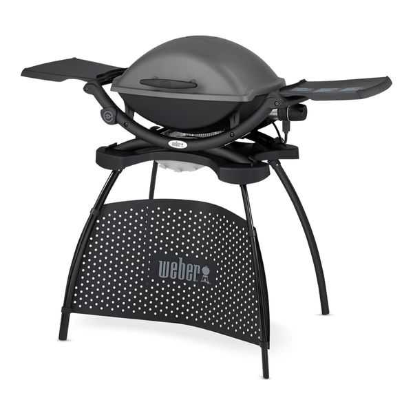 Q 2400 Elektrische barbecue met stand Dark Gray 