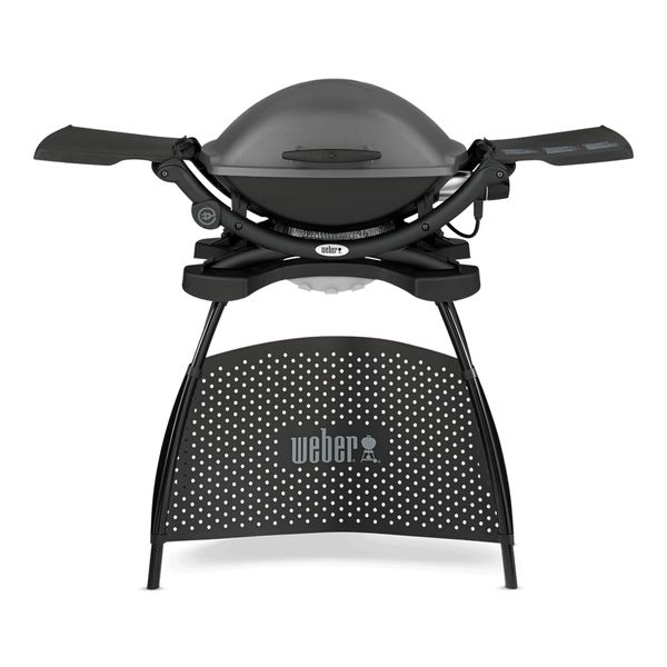 Weber Q 2400 Elektrische barbecue met stand Dark Gray