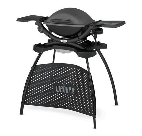 Q 1400 elektrische barbecue met stand Dark Gray  Weber