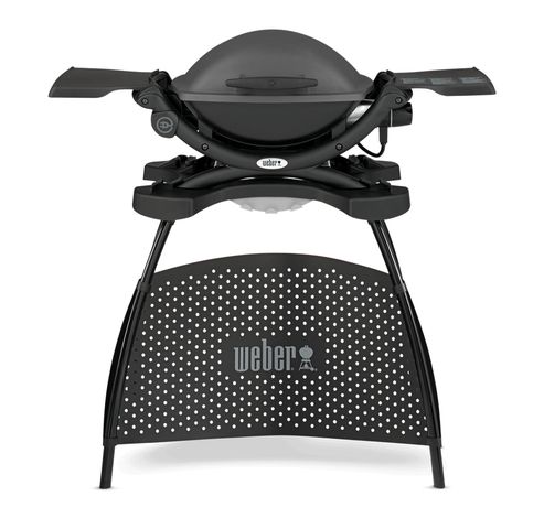 Q 1400 elektrische barbecue met stand Dark Gray  Weber