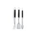 Weber Premium tool set 3delig roestvrij staal/zwart