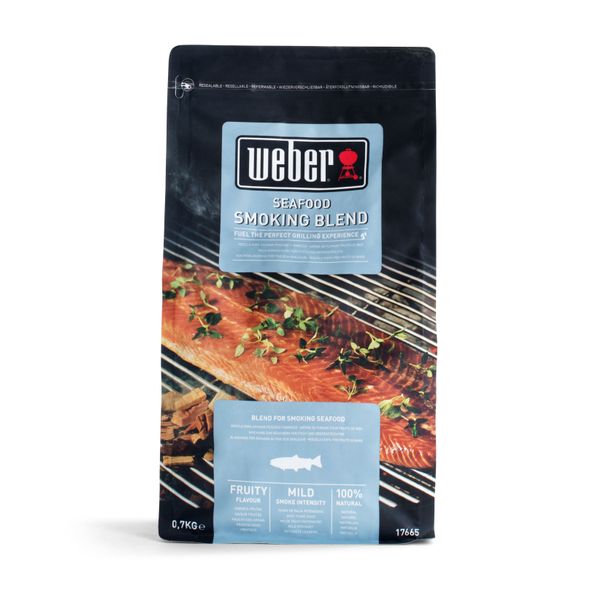 Weber Houtsnippermix, vis en schaal- en schelpdieren