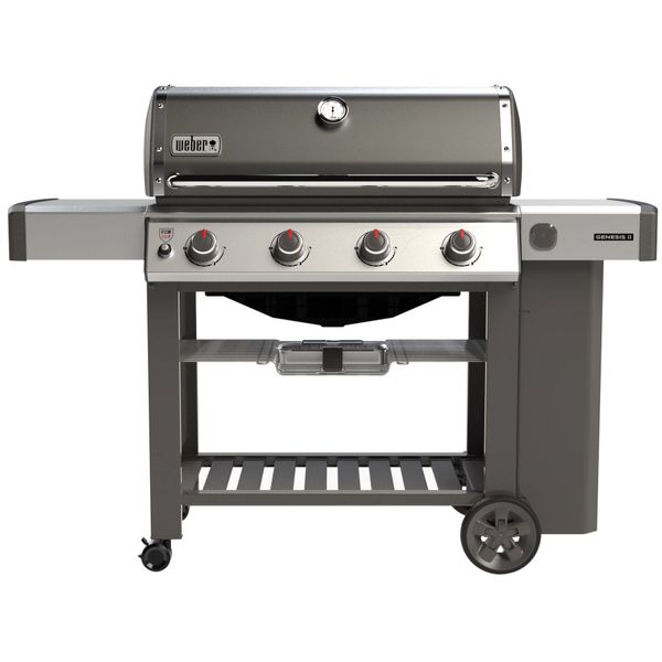 Weber Genesis II E-410 GBS Gasbarbecue Smoke Grey