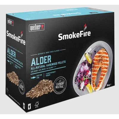 Wood Pellets Alder 8 kg  Weber