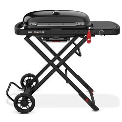 Weber Traveler-gasbarbecue Stealth-editie