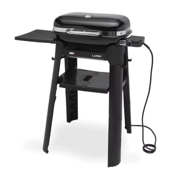 Weber Lumin Compact met onderstel Zwart