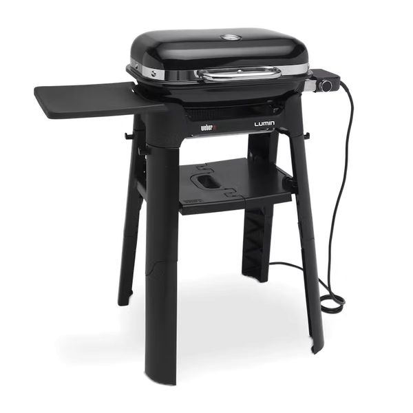 Weber Lumin Compact met onderstel Zwart