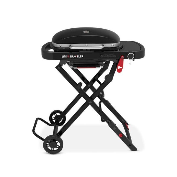 Weber Traveler Compact gasbarbecue Zwart