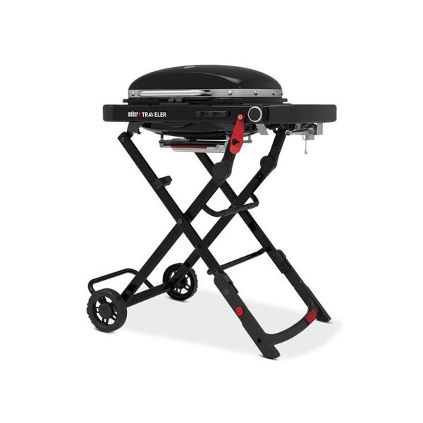 Weber Traveler Compact gasbarbecue Zwart