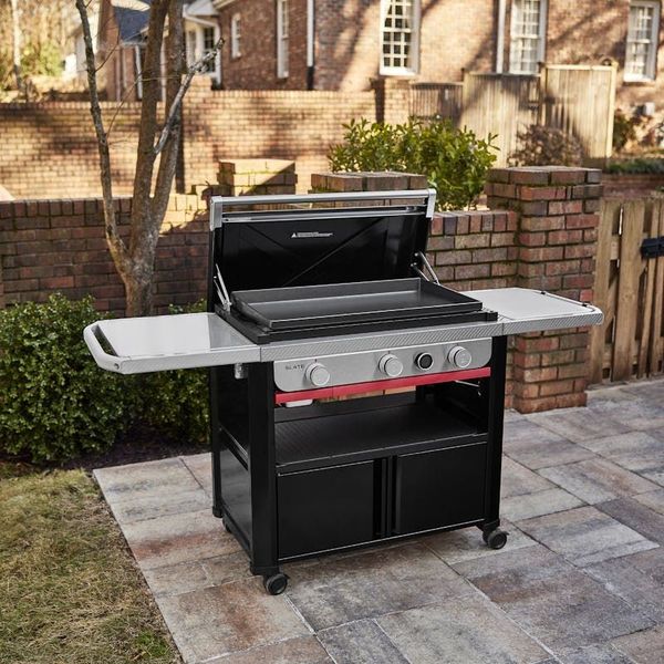 Weber SLATE GPD Premium bakplaat van 76 cm