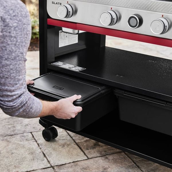 Weber Opbergbox voor buiten voor Weber Slate Premium bakplaten van 76cm