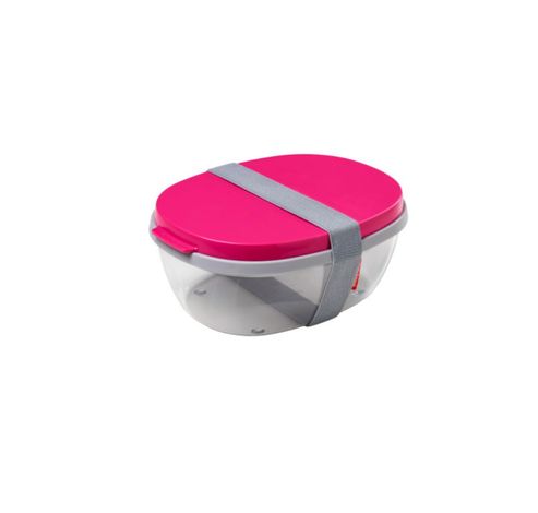 Saladbox Ellipse duo - pink  Mepal