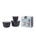 Cirqula set 3-dlg (500, 1000, 2000ml) Nordic Black 