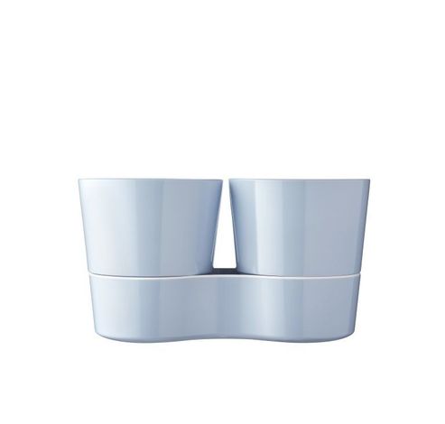 Twin Pot hydro pour herbes aromatiques Nordic blue  Mepal