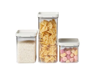 Omnia Set voorraaddoos 3dlg Nordic white