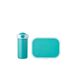 Mepal Campus Set schoolbeker en lunchbox Turquoise