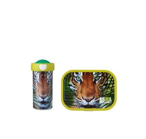 Campus Set schoolbeker en lunchbox Animal Planet Tijger  Mepal