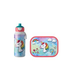 Mepal Campus Set pop-up drinkfles en lunchbox Unicorn 