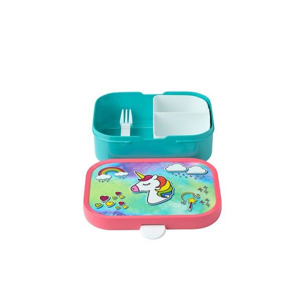 Mepal Campus Set pop-up drinkfles en lunchbox Unicorn