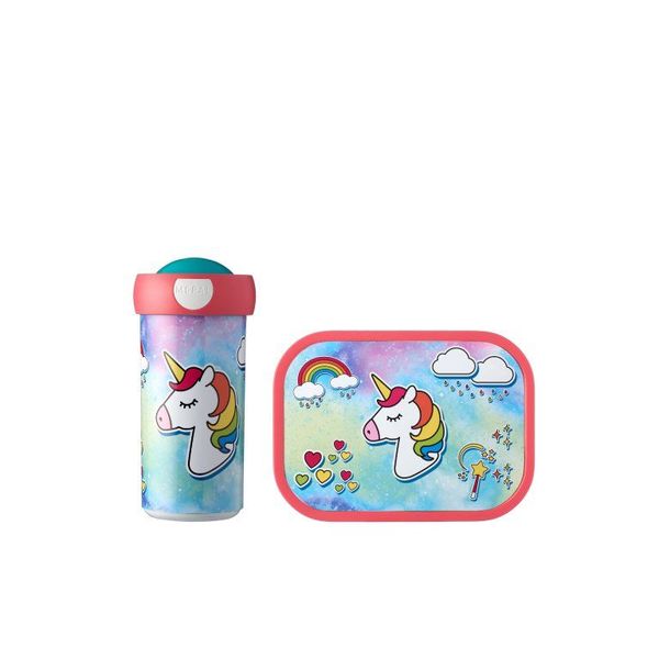 Mepal Campus Set schoolbeker en lunchbox Unicorn