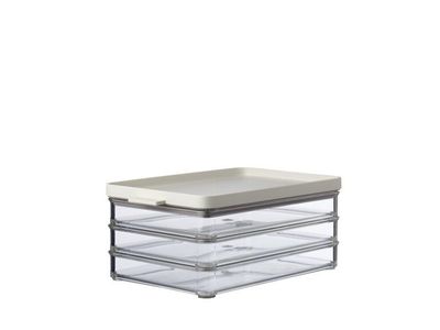 Omnia koelkastdoos vleeswaren 3-laags Nordic White