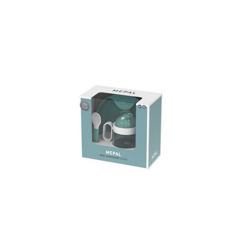 set babyservies mio 3-delig - deep turquoise  Mepal