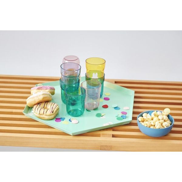 Mio set kinderservies 6-delig - deep turquoise 