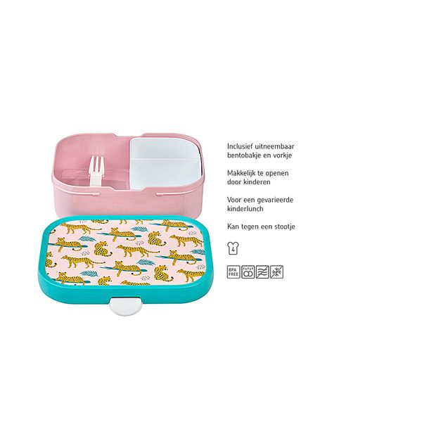 Mepal Campus lunchbox - leopard