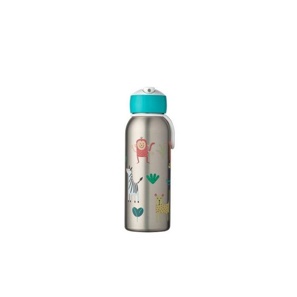 Mepal Campus isoleerfles flip-up 350 ml - animal friends