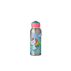 Campus isoleerfles flip-up 350 ml - unicorn 