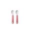 set oefenlepel mio 2 stuks - deep pink 