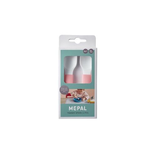 set oefenlepel mio 2 stuks - deep pink  Mepal