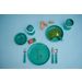 set oefenlepel mio 2 stuks - deep turquoise 